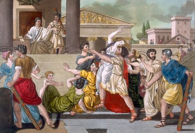Morte di Virginia, illustrazione da 